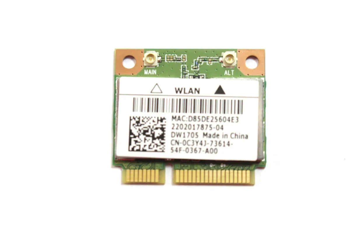 DELL DELL DW1705 wireless card for Inspiron Latitude Vostro — product photo