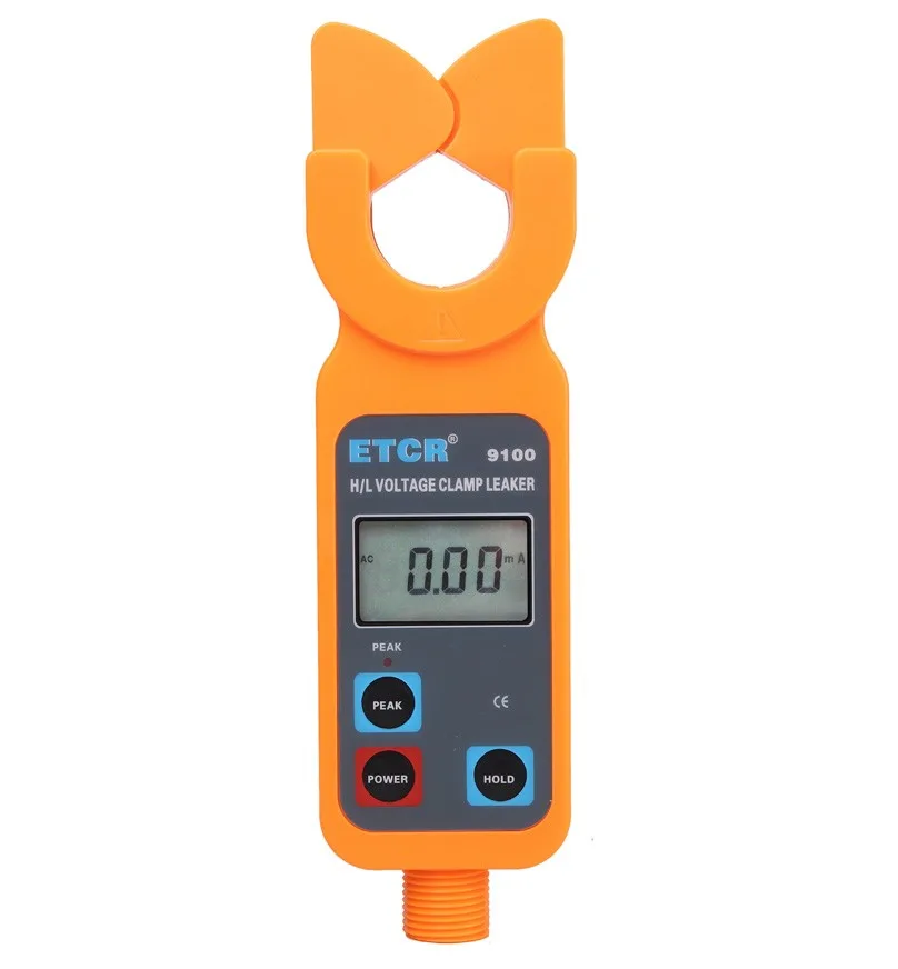 ETCR ETCR 9100 High and Low Voltage Clamp Ammeter AC 0.00mA~600A F33mm electrician tool — product photo