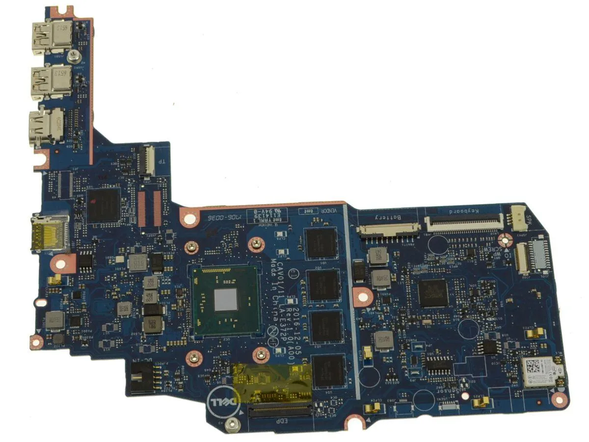 DELL DELL Chromebook 11 3180 Intel Motherboard 1TX65 Celeron N3060 1.6GHz 4GB 16GB — product photo