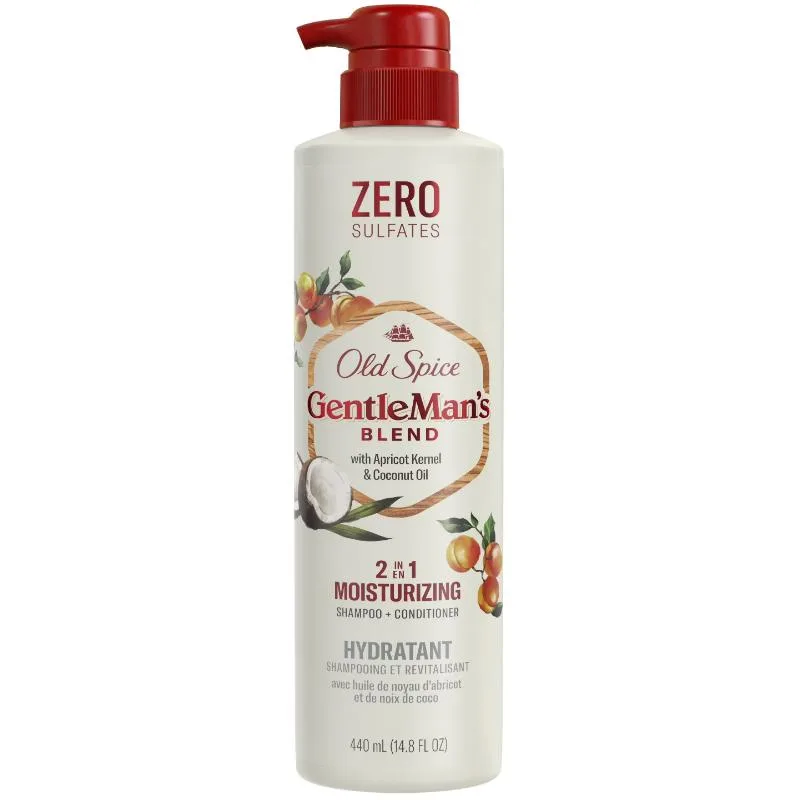 Old Spice Old Spice OLDS-SHCD-APRIC-14801 2-in-1 Shampoo Conditioner Apricot 14.8 oz skin care — product photo