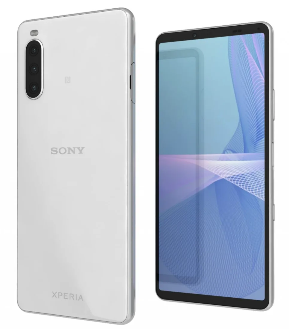 Sony Sony Xperia 10 III 5G 128GB 12GB RAM White cell phones - unlocked — product photo