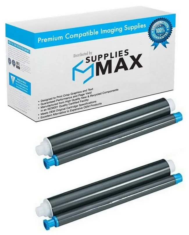 SuppliesMax SuppliesMax KX-FA93 Fax Imaging Film 2-pack 200 pages — product photo