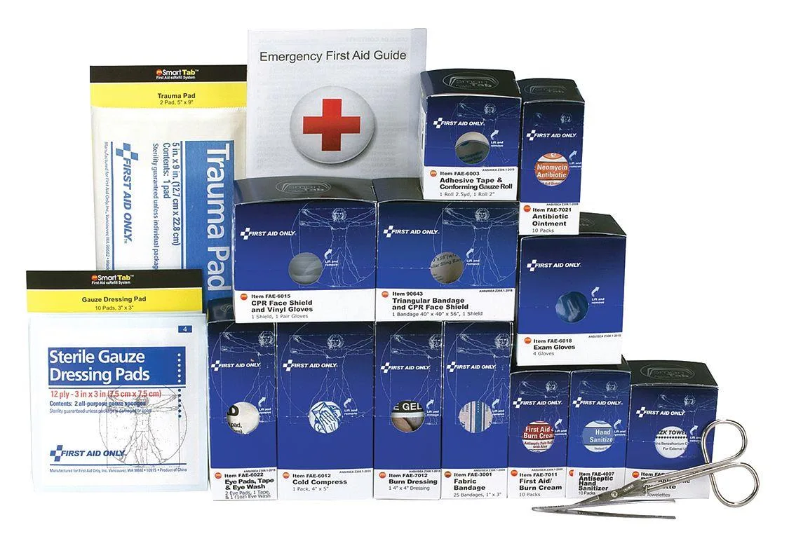 First Aid Only First Aid Only 90582 SmartCompliance Refill 94 Pieces 25 People — product photo