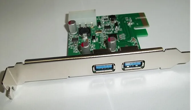 TeKit TeKit NTRC100138W 2-Port USB 3.0 PCI Express Card — product photo