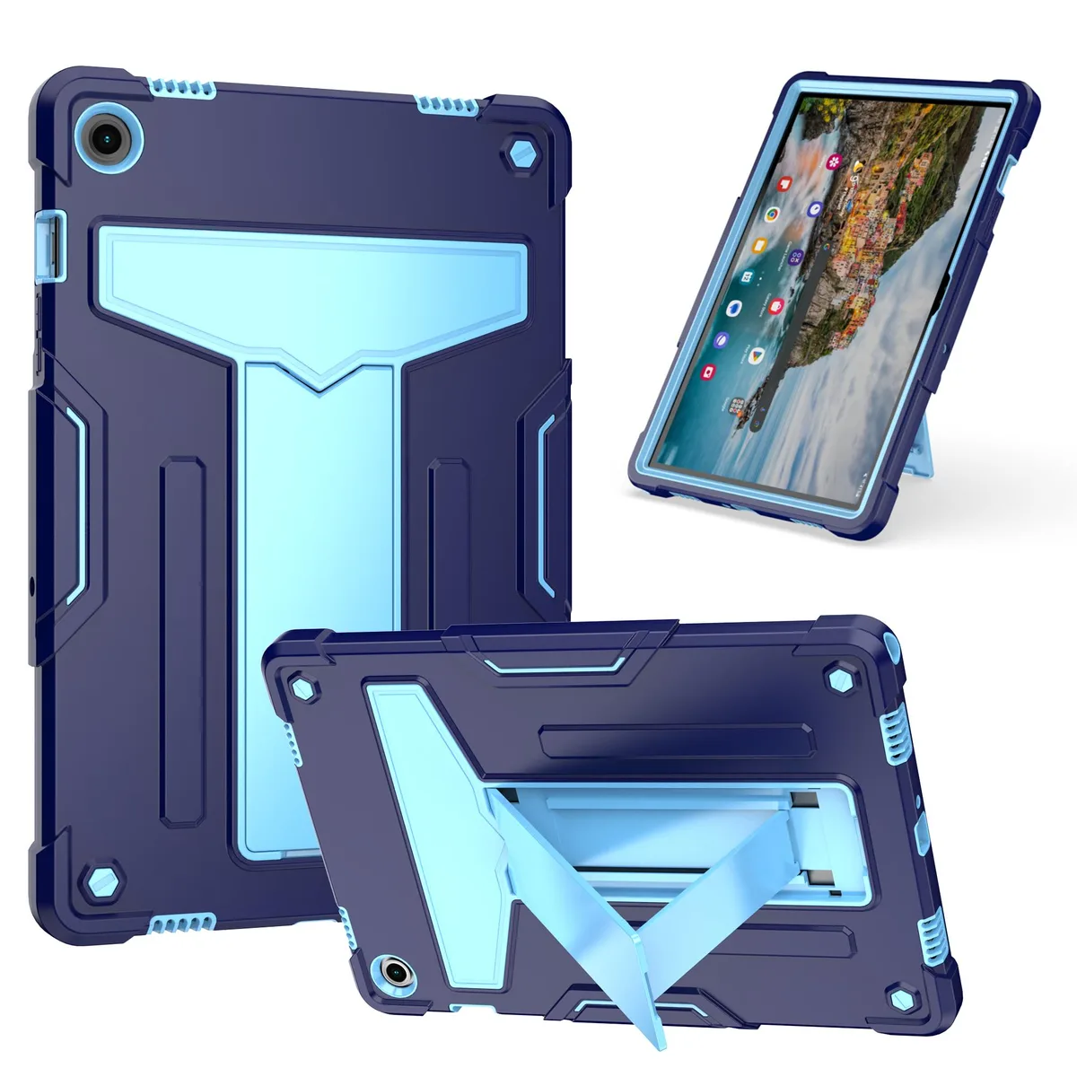 anicestore anicestore SM-X236B 11" Tablet Case with Kickstand (Blue) — product photo