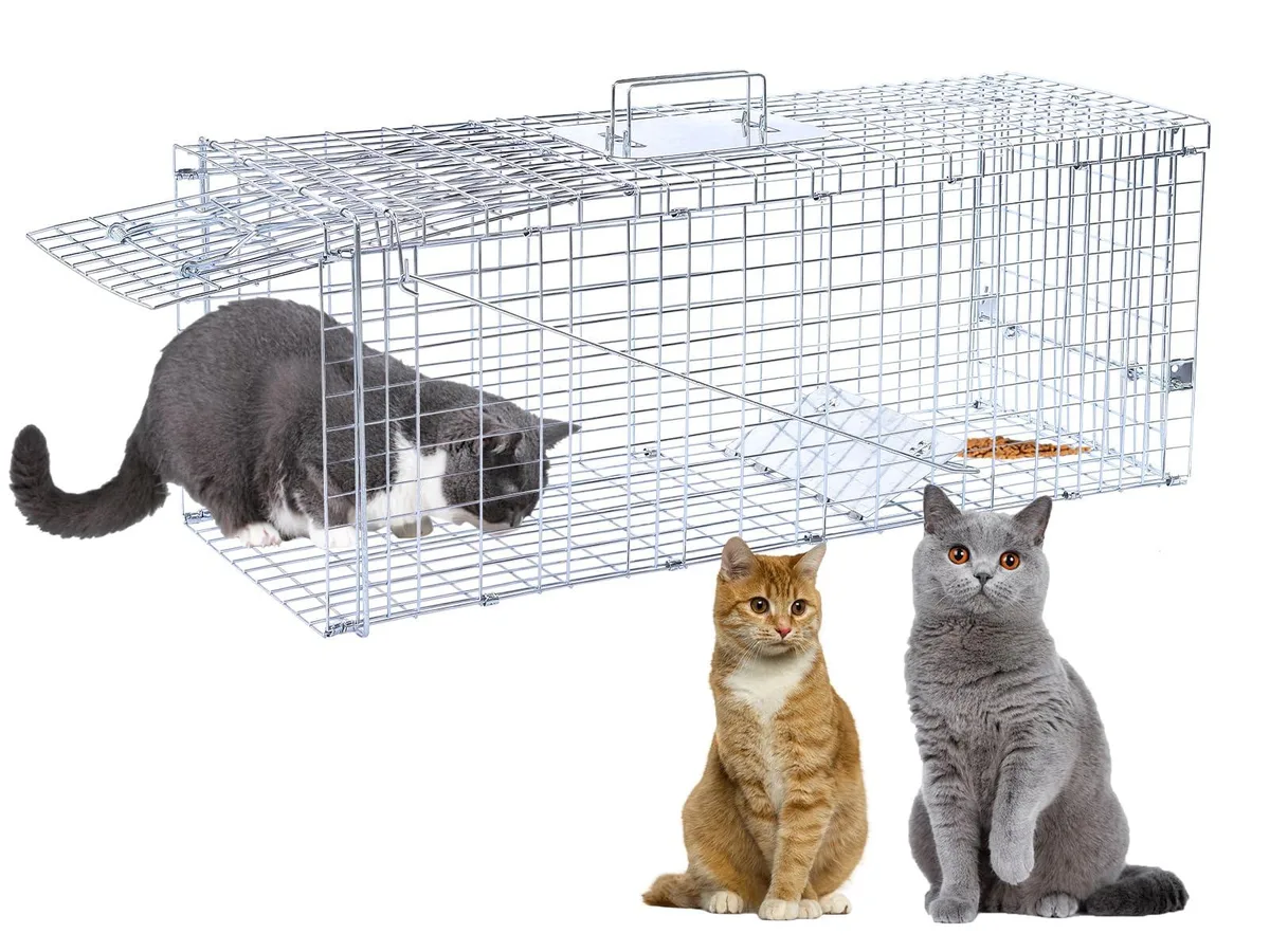  32" Foldable Humane Animal Trap — product photo