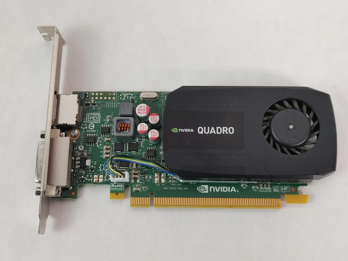 NVIDIA NVIDIA Quadro K600 1GB GDDR5 workstation graphics card — product photo