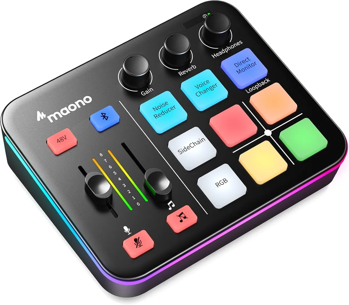  MaonoCaster G1 NEO Audio Mixer with RGB and Bluetooth — product photo