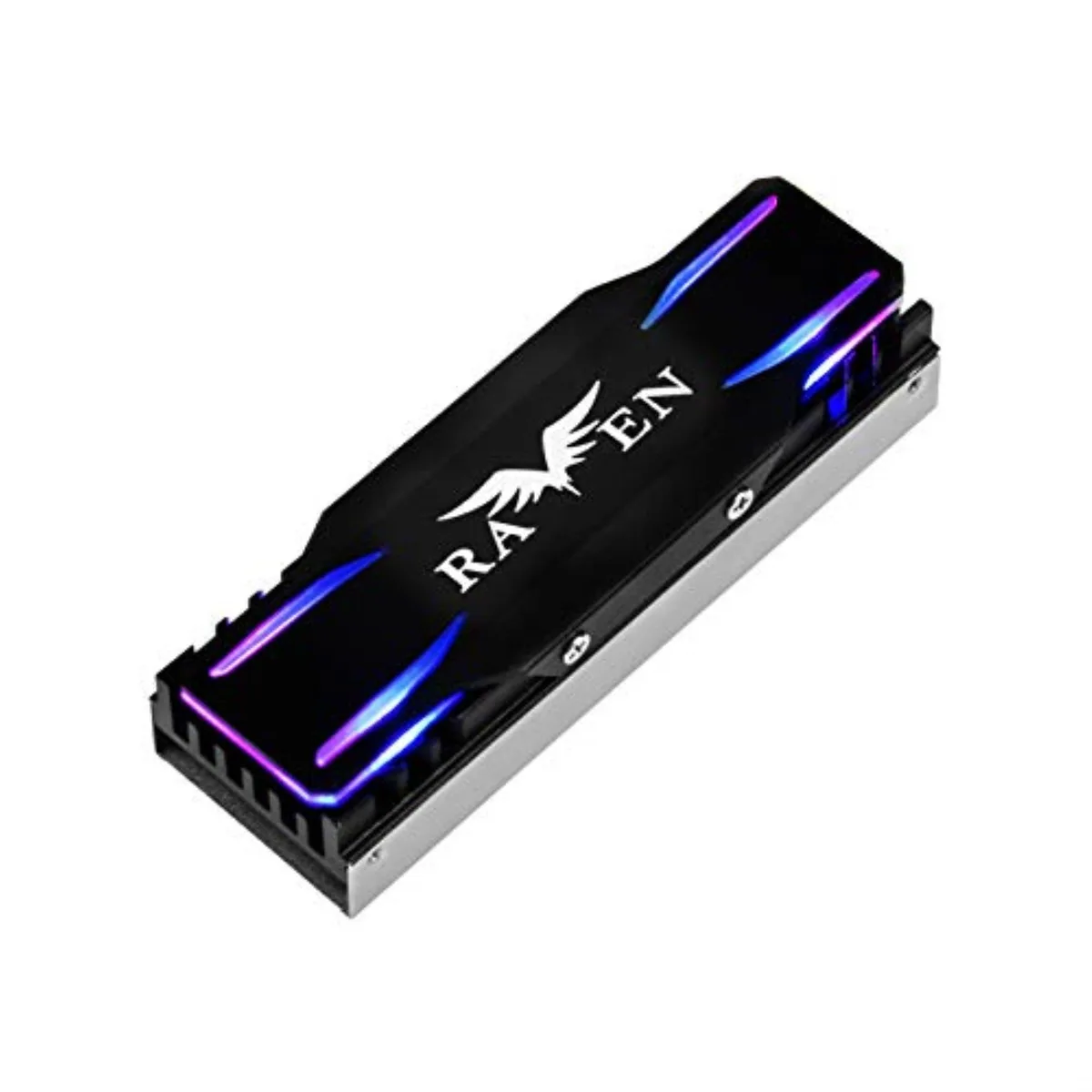 Silverstone Silverstone TP03-ARGB M.2 SSD heatsink with ARGB lighting — product photo