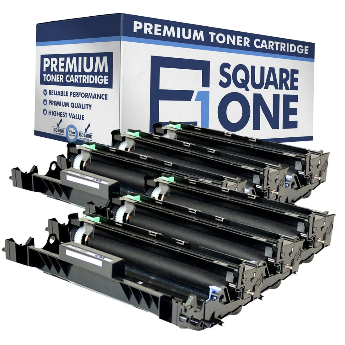 eSquareOne eSquareOne S1-BR-DR720-6 Compatible Drum Unit Black 6-Pack — product photo