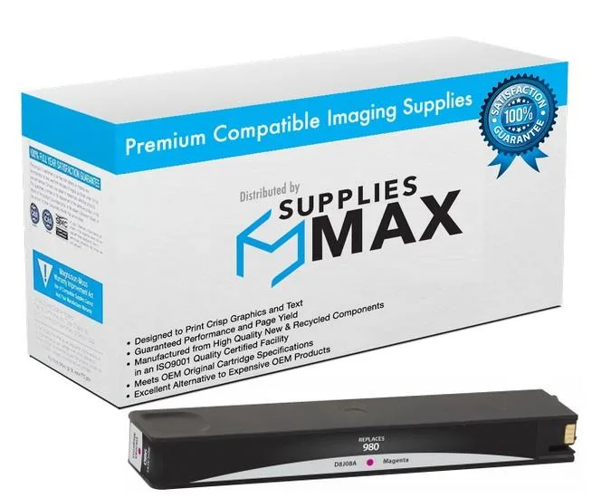 SuppliesMax SuppliesMax D8J08A Magenta Inkjet Cartridge 6600 Pages — product photo