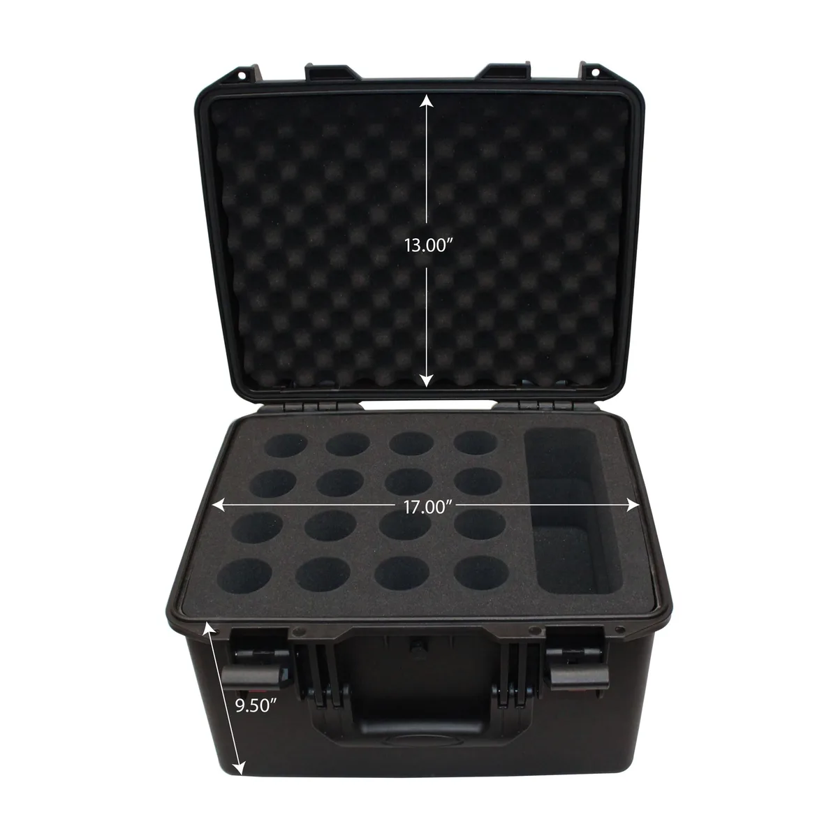 ProX ProX XM-1216MIC VaultX Watertight Microphone Case 16 Handheld dj accessory — product photo