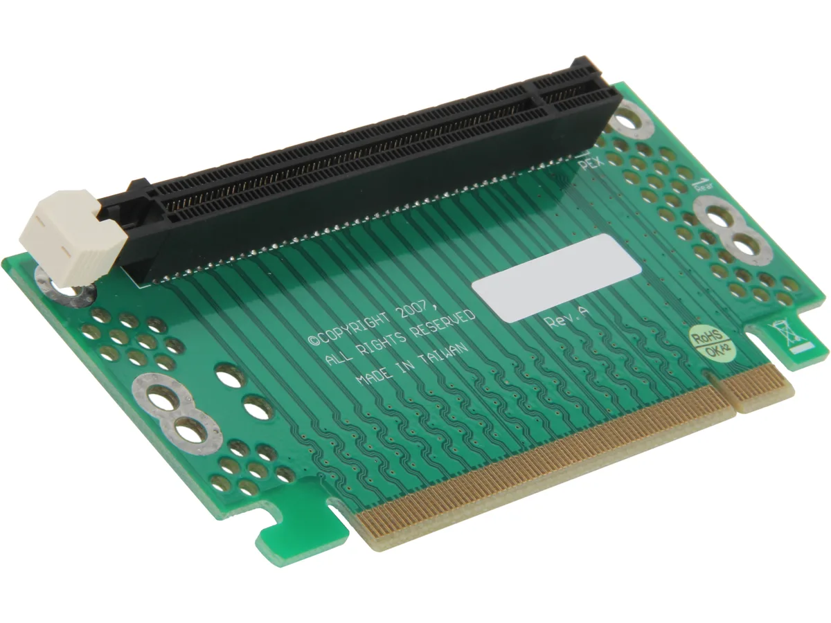 iStarUSA Inc. iStarUSA Inc. DD-766R-2U PCIe x16 Reversed Riser Card — product photo