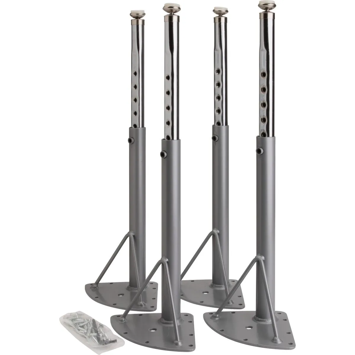 Lorell Lorell 99927 Adjustable Leg Kit 17-25" 4-pack office furniture — product photo