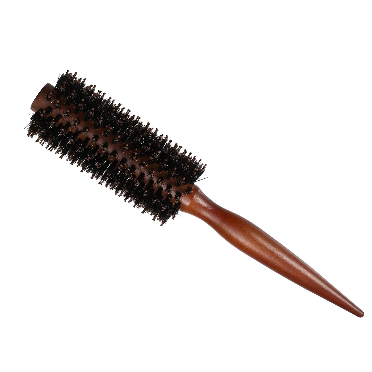 Unique-Bargains Unique-Bargains Round Hair Brush Wood Brown 1.89 — product photo