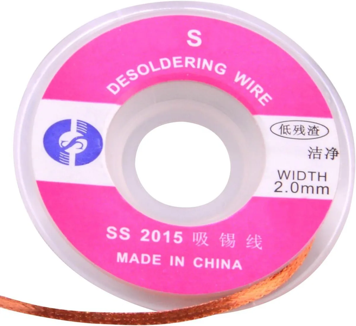 JacobsParts Inc. JacobsParts Inc. DW-SL-B 2.0mm Desoldering Braid 1m — product photo