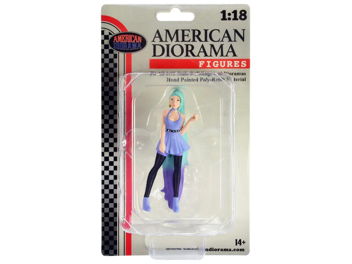 American Diorama American Diorama "Cosplay Girls" Figure 4 1/18 Scale hobby collectible — product photo