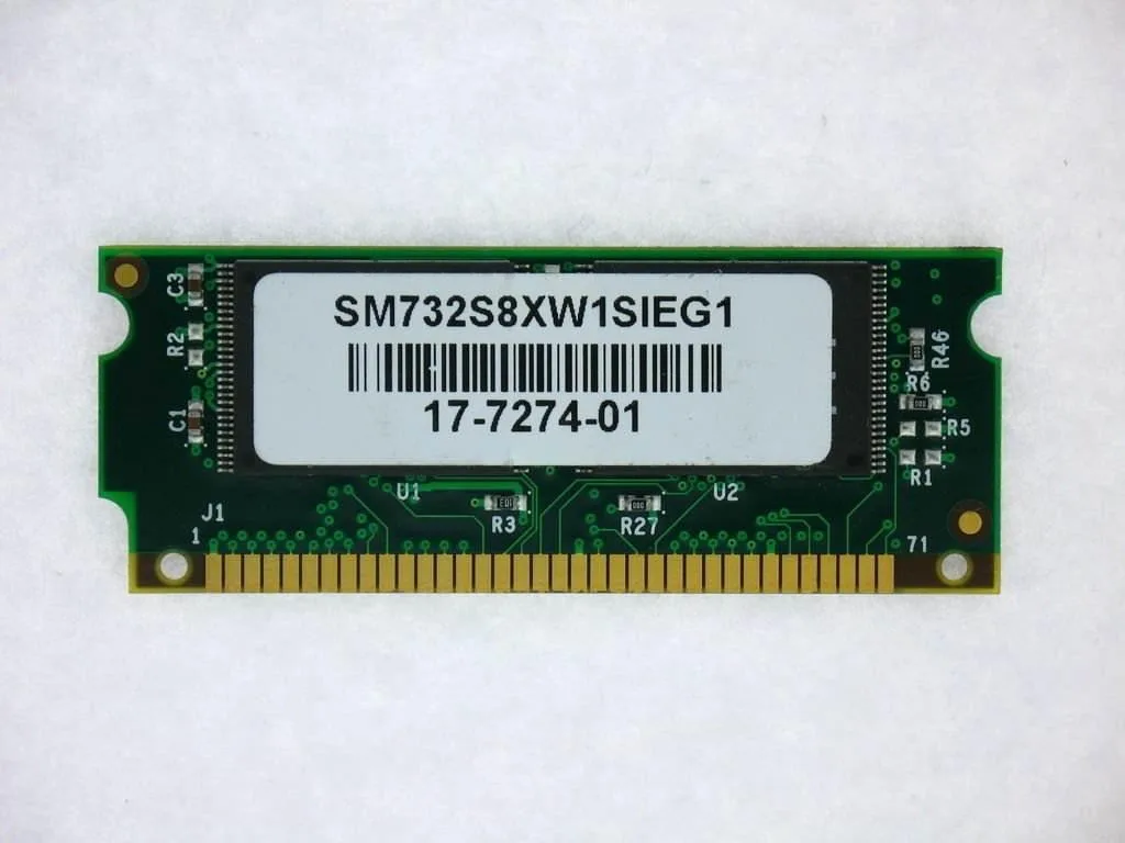 Simmtec, Inc Simmtec, Inc 17-7274-01 72-Pin 64MB FLASH SODIMM memory card — product photo