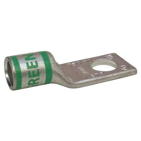 Zoro Select Zoro Select 24C353 One-Hole Compression Lug 1 AWG 5/16 in Stud Short — product photo