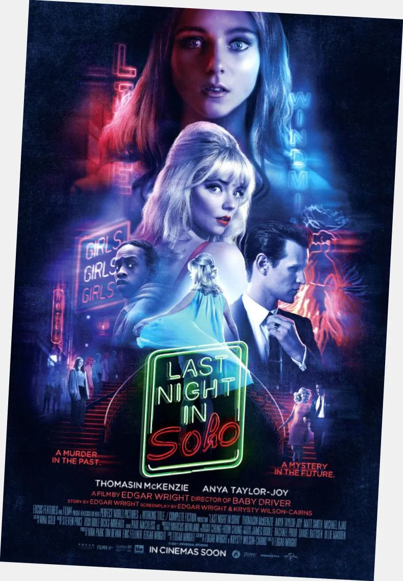 Western Graphic Western Graphic Last Night In Soho Movie Poster 24x36in — product photo