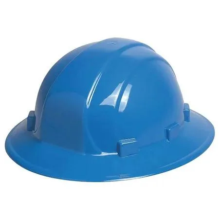 Erb Safety Erb Safety Omega II Hard Hat Polyethylene 6-Point Pinlock Type 1 Class E Blue — product photo