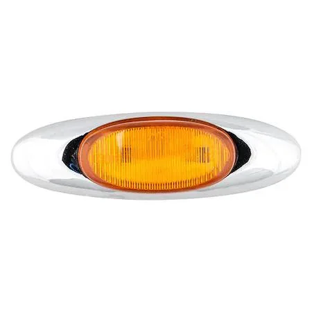 Grote Grote 47953 Clearance Marker Lamp Amber LED Chrome Bezel 0.5 A — product photo