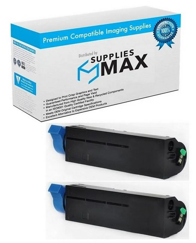 SuppliesMax SuppliesMax 44992405_2PK toner cartridge 2 pack black 1500 pages — product photo