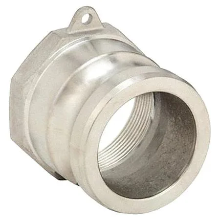 3 inch stainless steel cam and groove adapter with female NPT threads
