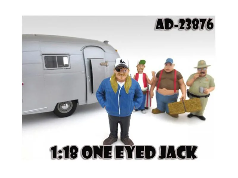 American Diorama American Diorama One Eyed Jack Trailer Park Figure 1:18 Scale — product photo