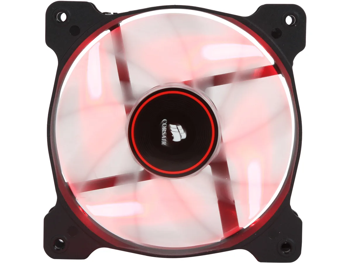 Corsair Corsair Air Series AF120 LED 120mm Quiet Edition Red case fan CO-9050015-RLED — product photo