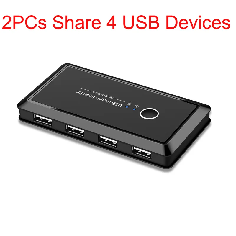 LUOM LUOM E-yield T05 USB 2.0 KVM Switch 2 PC 4 Port 1920x1080 — product photo