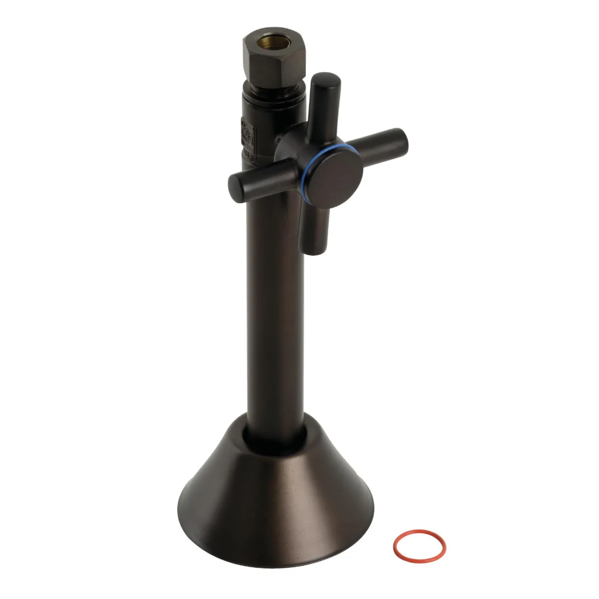 KINGSTON BRASS KINGSTON BRASS Concord Straight Shut Off Valve Oil Rubbed Bronze — product photo