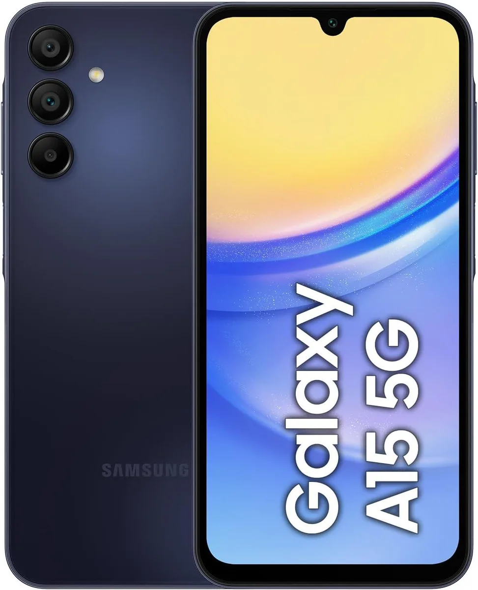 SAMSUNG Samsung Galaxy A15 5G TracFone 64GB 4GB 6.5" Black SM-A156V prepaid — product photo