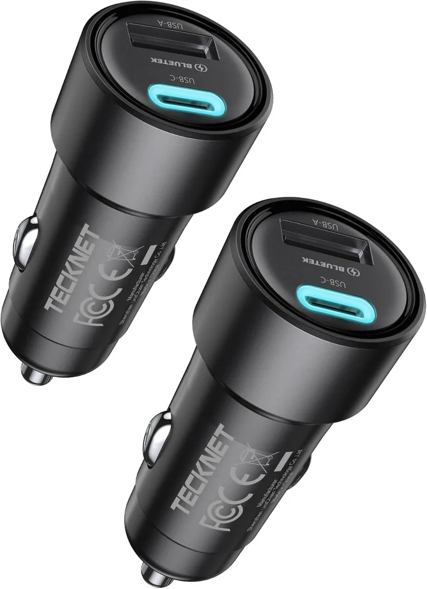 Mydours Mydours USB C Car Charger 2-Pack 48W PD3.0 QC3.0 2-Port — product photo