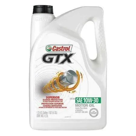 Amber liquid in a five-quart plastic bottle with a yellow label