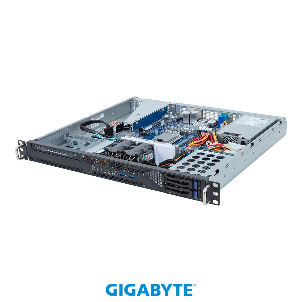 GIGABYTE GIGABYTE R113-X30-AA02 barebone server Xeon E-2400 4-bay SATA — product photo