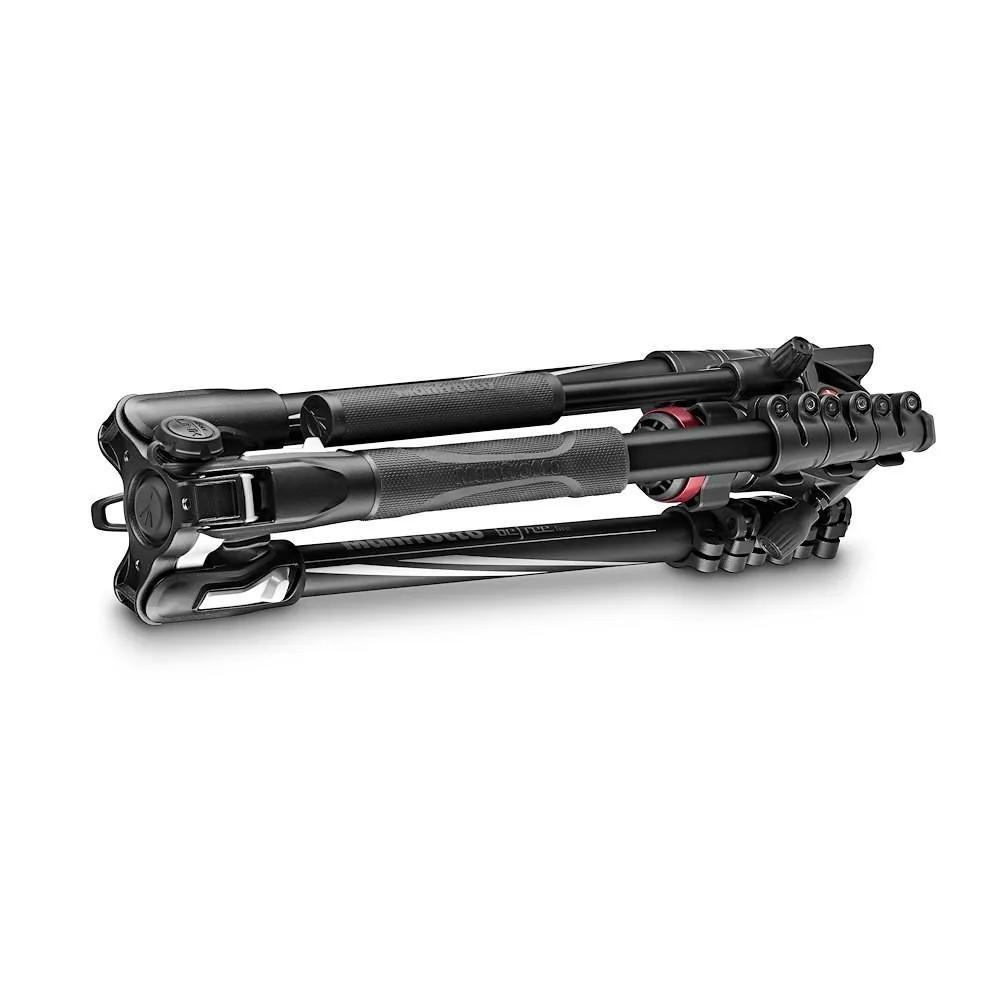 Manfrotto Manfrotto Befree Live Aluminium Tripod Kit Fluid Video Head Lever Locks Black 40cm — product photo