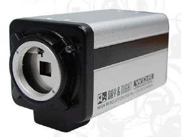 Bluecctv CS-620W box camera silver metal body CS mount no lens