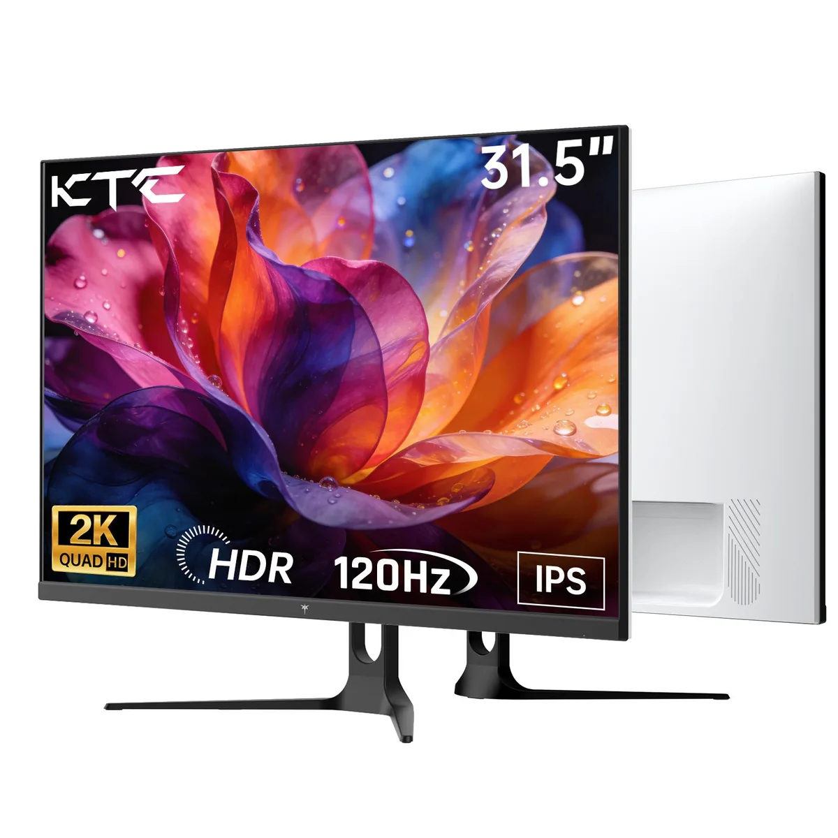 KTC KTC H32D6 32" 2K 120Hz IPS monitor accessory White — product photo