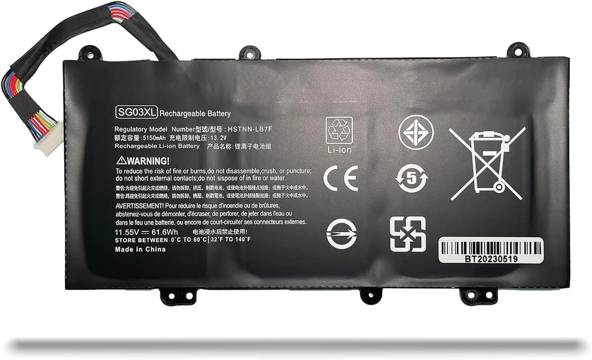 TAURKENAM TAURKENAM laptop battery 11.55V 61.6Wh for HP Envy 17-U000 — product photo
