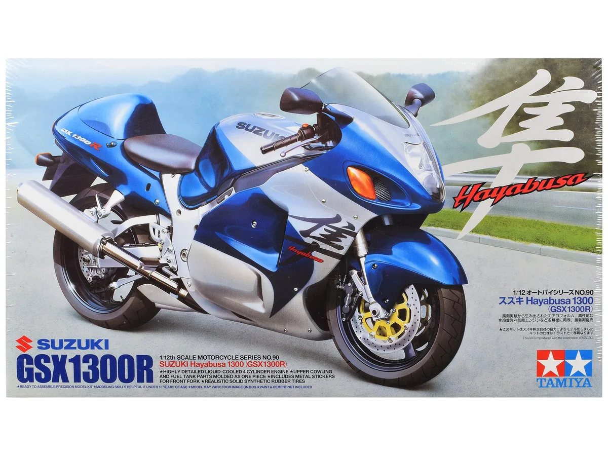 Tamiya Tamiya Suzuki GSX1300R Hayabusa 1/12 Scale Model Kit — product photo