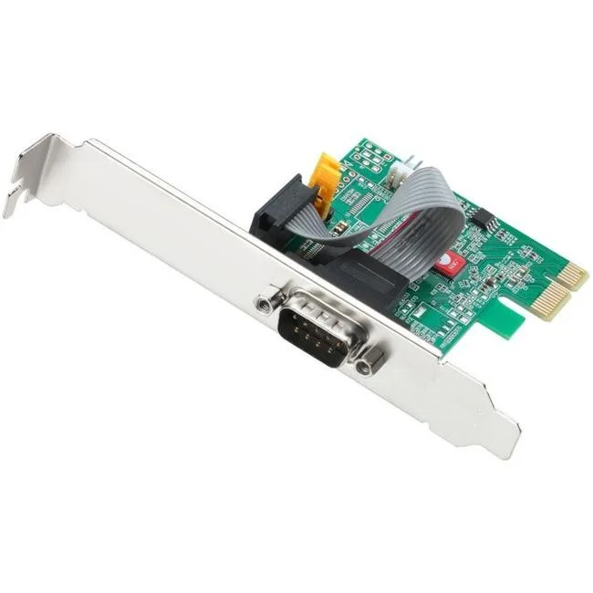 SIIG, Inc SIIG, Inc JJE20611S1 RS-232 1S PCIe laptop add-on card 250Kbps — product photo