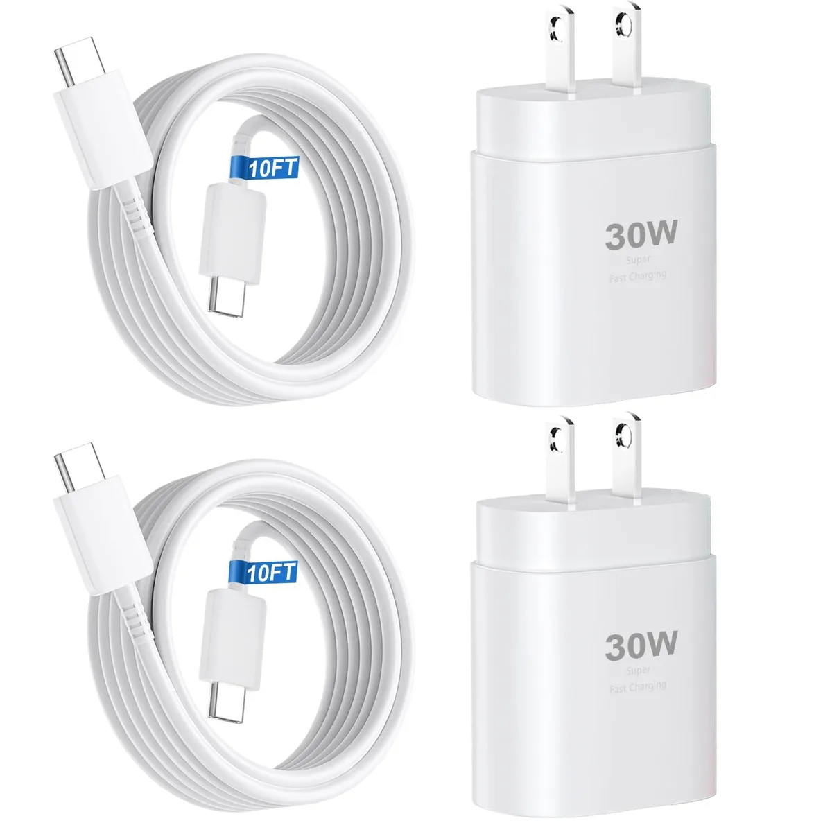 No Sew No Sew 30W USB-C Charger with 10ft Cable — product photo