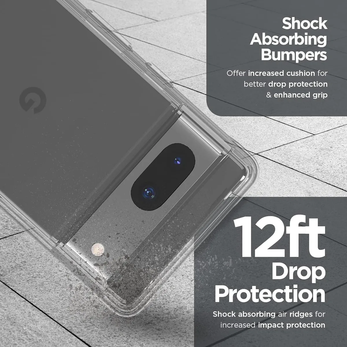 Case-Mate Case-Mate Google Pixel 7A Tough Clear Case 6.1 2023 — product photo