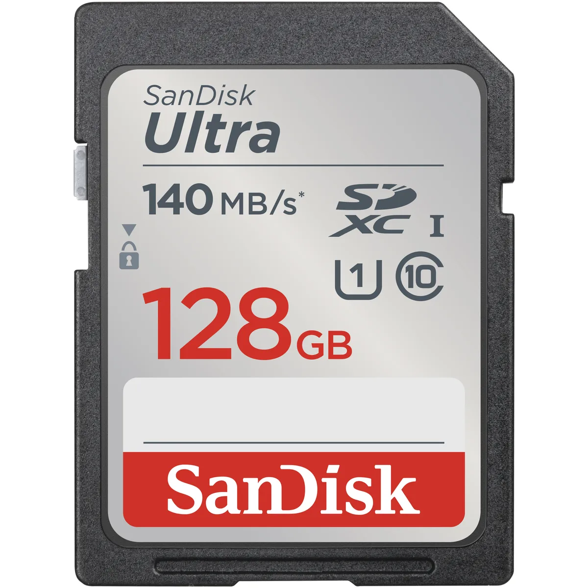 SanDisk SanDisk SDSDUNB-128G-GN6IN 128GB Ultra SDXC UHS-I Class 10 memory card — product photo