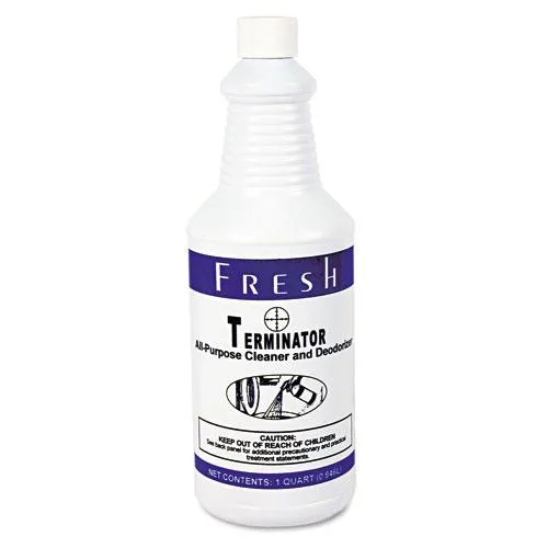 Fresh Products Fresh Products 1232TNCT Terminator Deodorizer All-Purpose Cleaner 32oz 12 Carton cleaning — product photo