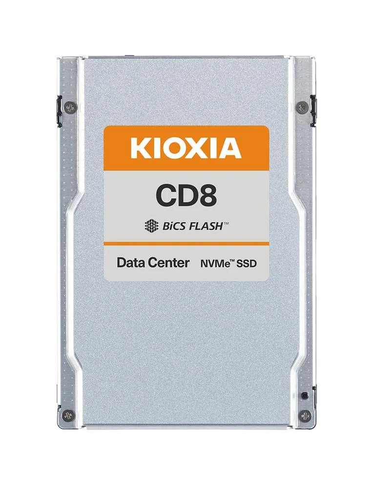 Kioxia Kioxia KCD81RUG15T3 15.36TB enterprise SSD — product photo