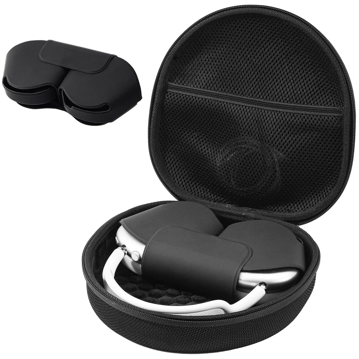 ProCase ProCase Hard Carrying Smart Case for AirPods Max - Black 2 in 1 accessory — product photo