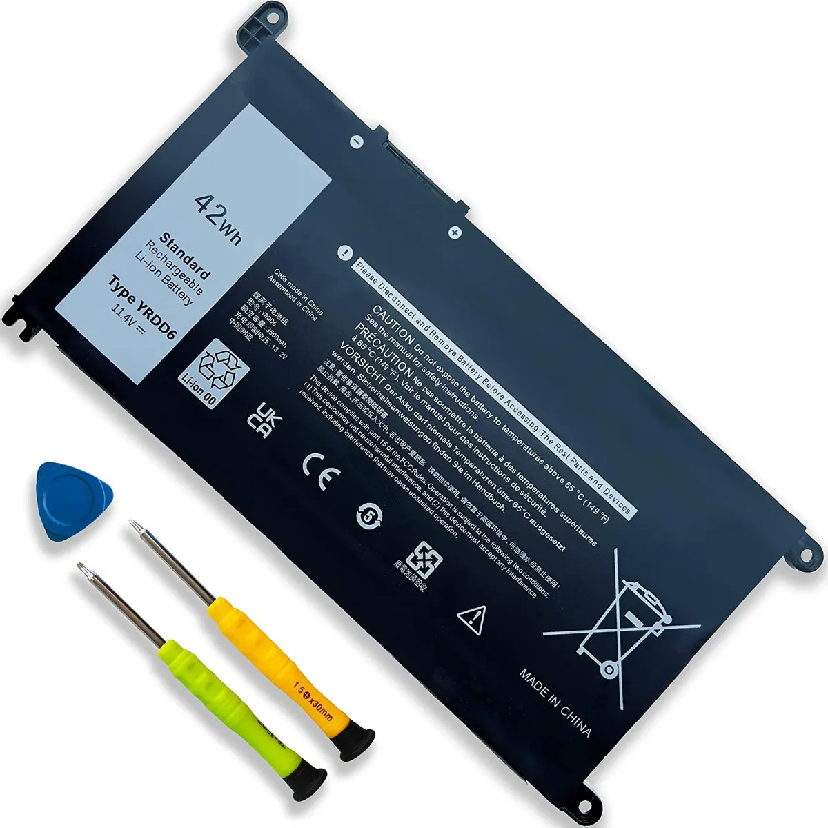 FOCUSTEC FOCUSTEC YRDD6 42Wh 11.4V laptop battery — product photo