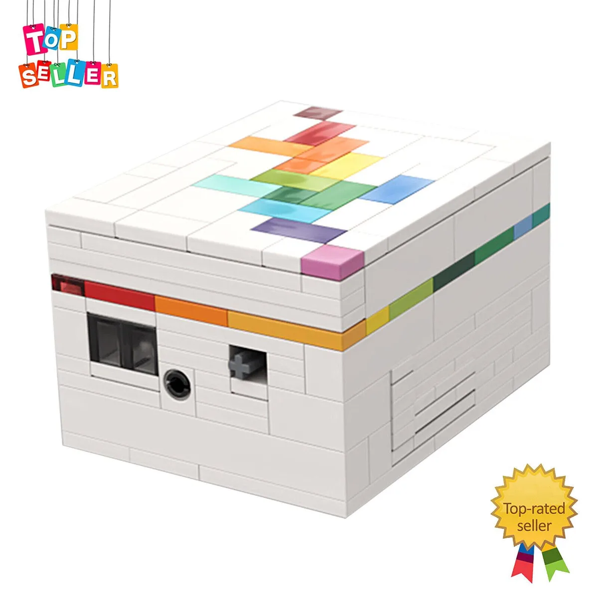 ZITIANYOUBUILD ZITIANYOUBUILD Rainbow Road Puzzle Box 229 Pieces Educational Building Kit — product photo